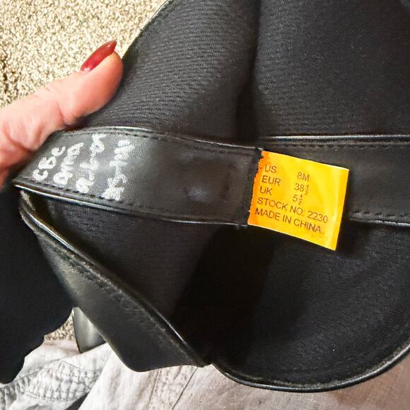 Road Wolf Black Cowgirl Boots Womens Size 8 - Picture 6 of 6